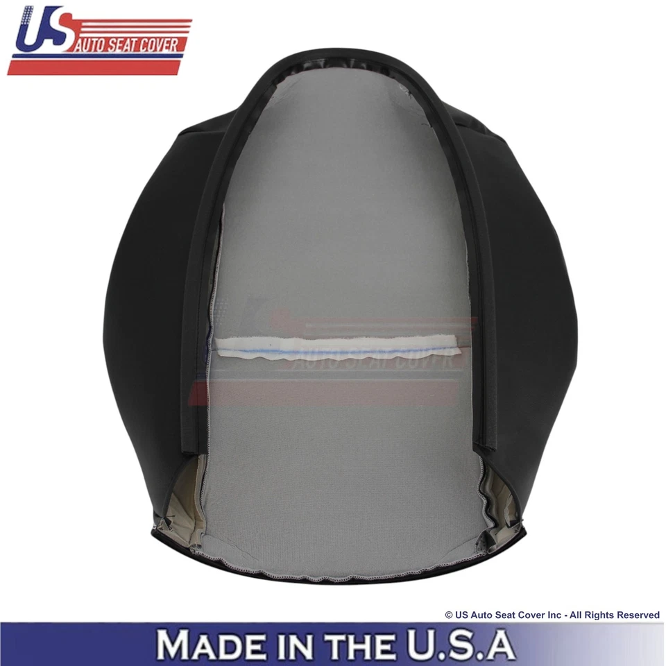 Cubierta de asiento de cuero sintético/tela 13-18 para Mercedes-Benz Sprinter 2 tonos negro/gris Foto 3 de 4