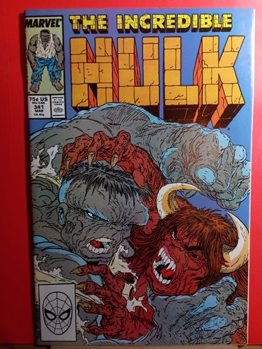 1988 Marvel Comics Der unglaubliche Hulk Ausgabe 341 Todd McFarlane Cover Künstler