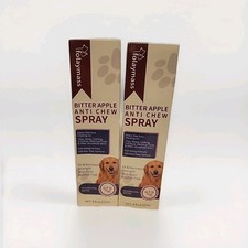 Anti-Chew Bitter Apple Pet Deterrent Spray 8oz Ea. 2 Pack Exp2/26 Free Ship 