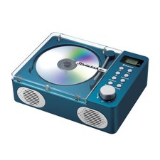 Studebaker SB3720 Portable Stereo Bluetooth CD Player with MP3 Playback, Blue