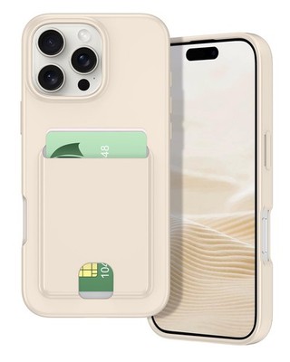 Petocase For Iphone 16 Pro Max Wallet Case Card Holder Slot Slim Fit Flexible