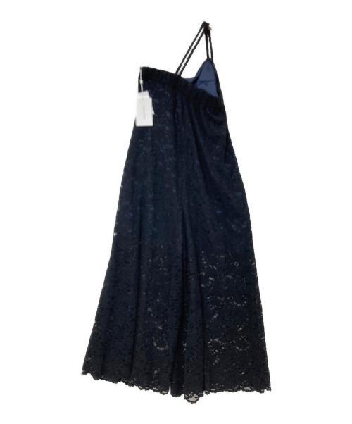 Ameri                    One-shoulder lace flared… - image 2