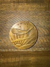 Vintage 1970s Bergamot American Eagle Belt Buckle