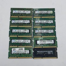 Lot of 10 x 2GB DDR3 Laptop Mix Micron Samsung Memory SODIMM RAM