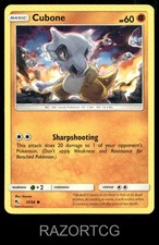 CUBONE 37/68 C HIDDEN FATES POKEMON LP