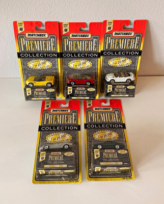 Matchbox Premiere Collection World Class Series 5 Lot of 5 Limited 1 of 25,000