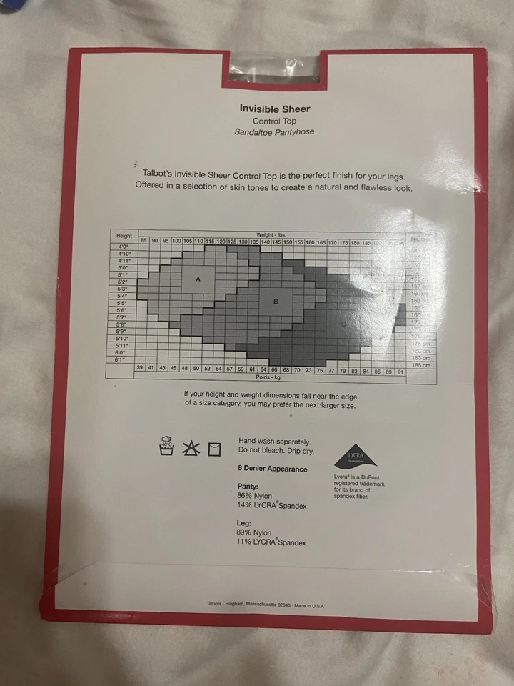 Talbot invisible beige transparente talla C Foto 2 de 2