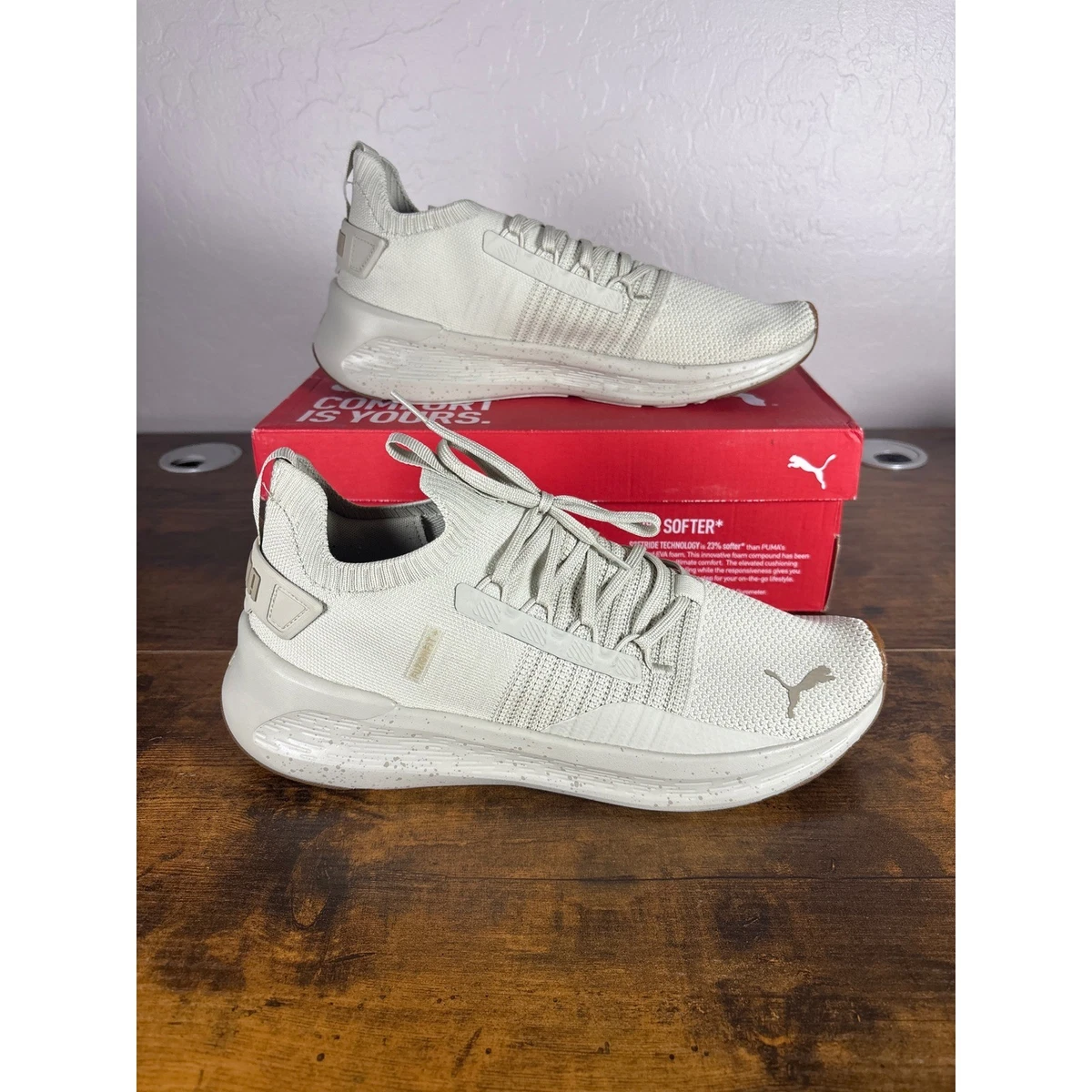 Size 9 - Puma Softride Symmetry Fuzion Desert Dust Mens Shoes 311482 01 Amazon.com | Puma SOFTRIDE Symmetry Fusion Running Shoes, 25  main image 4