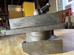 Precision Swivel Angle Plate w/ Degree Scale – Rotary Machinist Tool – USA