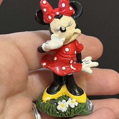 DISNEY Minnie Mouse & Pluto Garden Statue Collectible Figurines 2.5” - Picture 10 of 16