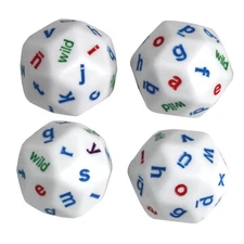 4-Count Alphabet Dice