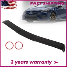For 18-25 Toyota Camry XV70 V2 Style Rear Window Roof Spoiler Wing gloss Black