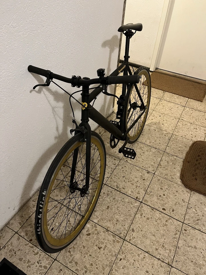 Singlespeed „bonvelo BLIZZ Singlespeed & Fixie Heart of Gold XL“ - Bild 2 von 4