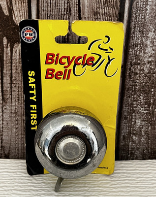 Vintage Bicycle Bell Tested Patina Collectible Bike Accessory NEW OLD STOCK
