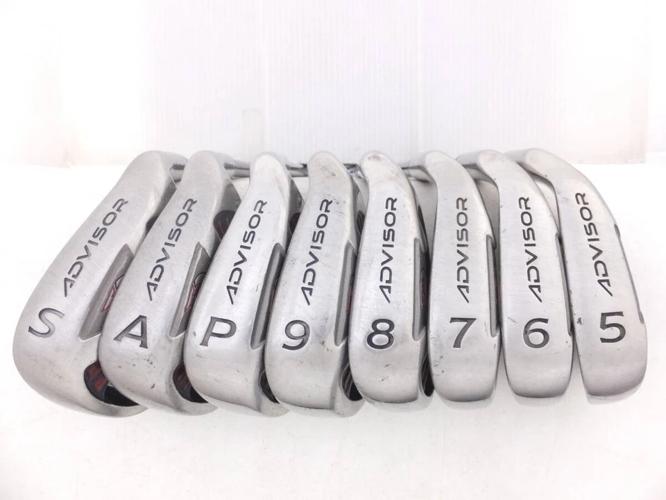 DAIWA ADVISOR TR-S Iron Set 8pcs 5-PW, GW, SW Pure Carbon Flex R - Image 2 of 3