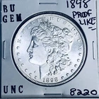 1898 BU GEM MORGAN SILVER DOLLAR UNC MS+++ U.S. MINT RARE COIN 8220