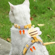 Cat Harness And Leash  Bite Resistant Cat Travel Escape Proof Harness 120CM