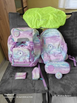 Beckmann of Norway. Unicorn Princess Set Schulranzen 5 Teilig