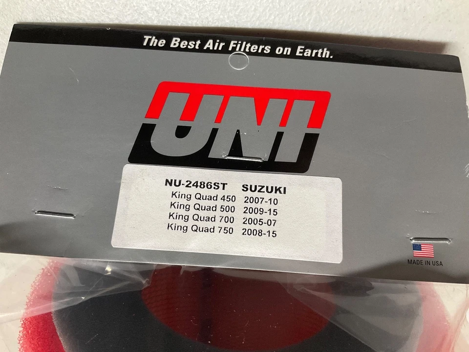 Uni NU-2486ST Air Filter For King Quad 450, 500, 700, 750 Suzuki - Image 3 of 3
