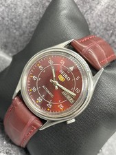 Vintage Refurbished Seiko 5 Automatic Day/Date Japan Men's Wrist Watch
