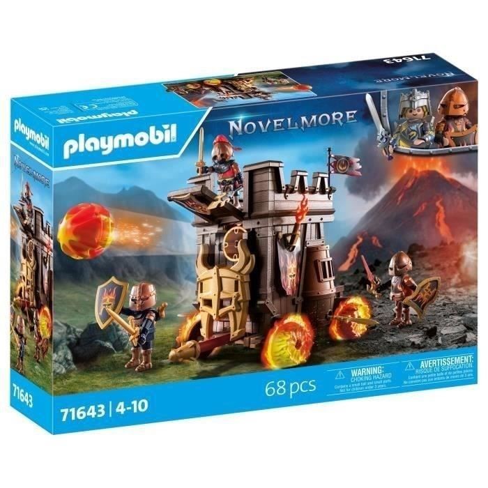Char de combat avec canon PLAYMOBIL 71643 et projectiles pour enfant dès 4 ans