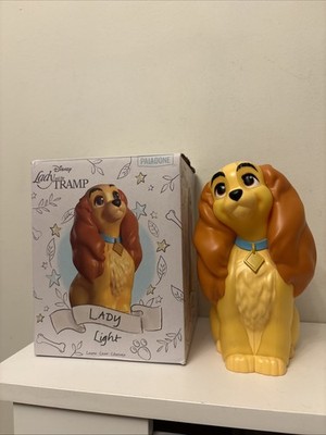 Disney Lady & The Tramp Hund Nachtlicht 17 cm Paladone Deko Schlafzimmer Kinderzimmer