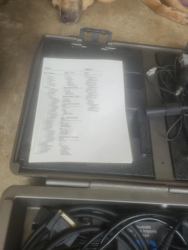 OTC 4000E Enhanced And Monitor 2000 Diagnostic Scanners With Lots of Accessories - Image 4 of 4