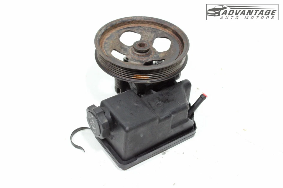 2006-2007 HUMMER H3 POWER STEERING PUMP W/ PULLEY & RESERVOIR OEM - Image 2 of 4