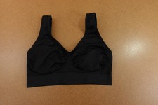Rhonda Shear Womens Size 2X Black Pullover Ahh Seamless Wireless Leisure Bra New
