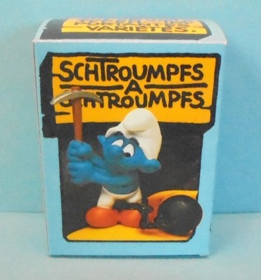 STRAFARBEITER 40213 SUPER Schlumpf  Nr. 2 Pickel kurz Kette 6 Schleich MiB OVP