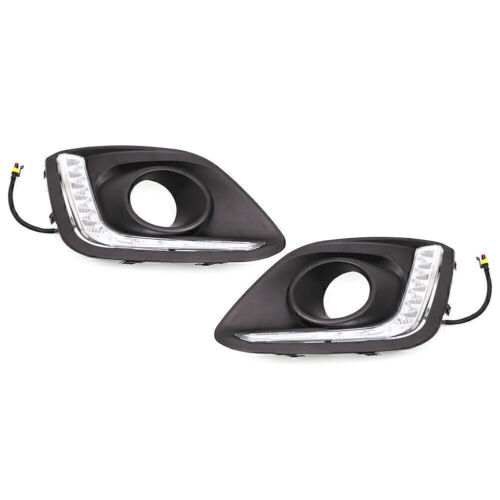 LED Daytime Running Lights DRL Fit Suzuki Swift 2014 2015 2016 - Picture 6 of 10