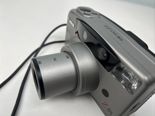 Canon Sure Shot Z85 fotocamera vintage punta e scatta pellicola 35 mm testata - Foto 5 di 6