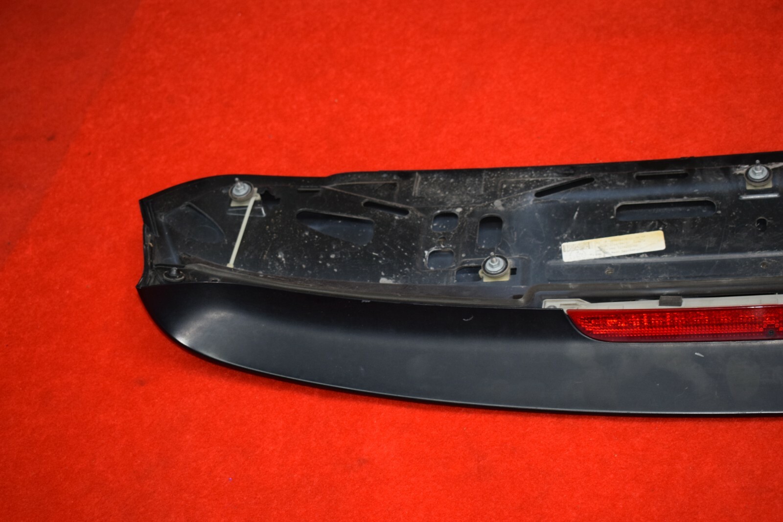 Rear Gate Trunk Upper Spoiler Brake Light Black 475 OEM 20112013 BMW