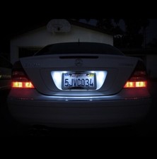 New Hyper White Cree Led License Plate Light Bulbs For Honda Civic 1990-2015