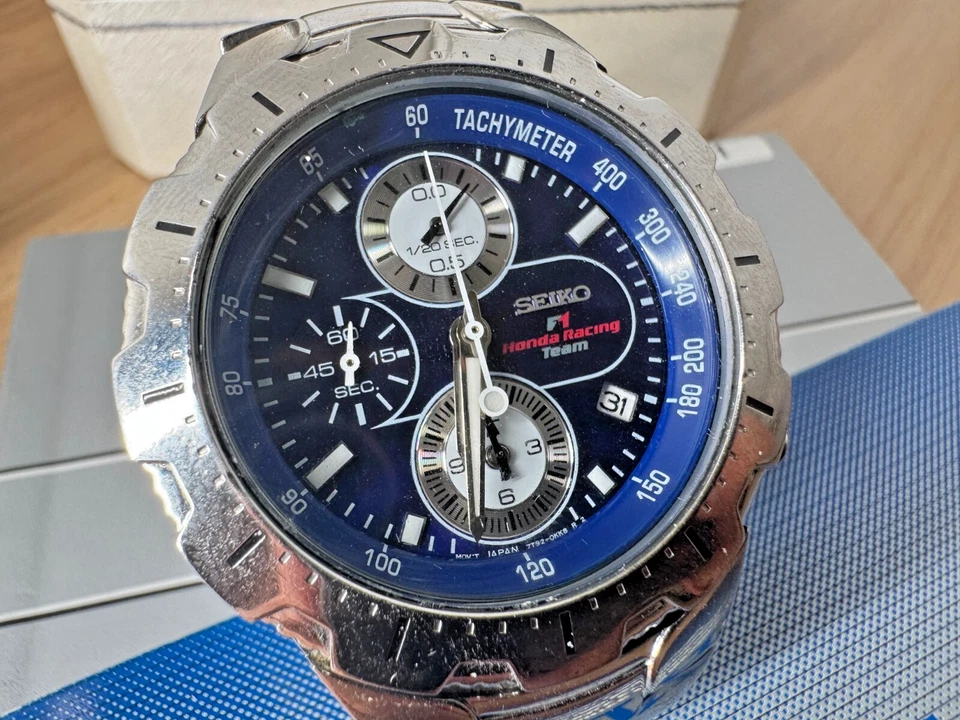 Seiko F1 Honda Racing Team Limited Edition Watch Japan — 第 2/4 张图片