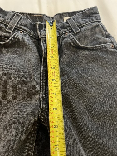 Levi’s 31450-4159 Orange Tab Black Jeans Size 7 Slim - Picture 2 of 14
