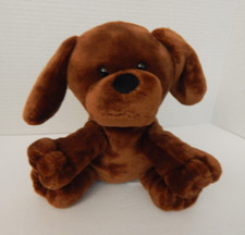 Animal Adventures Sitting Brown Puppy Dog Plush