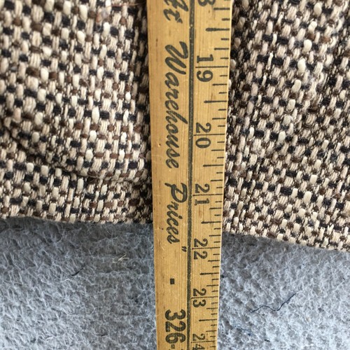 Talbots Blazer Damen 14 Beige Tweed Langarm Knopfleiste Freizeit Kragen - Bild 6 von 15