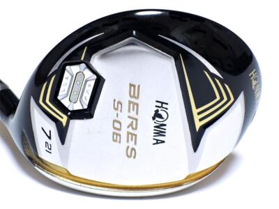 HONMA BERES S-06 フェアウェイウッド 7W Golf Clubs Fairway Wood #7 HONMA BERES S-06 Flex-SR Loft-21 2-star