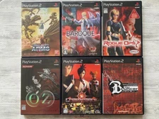 SONY PS2 Project Arms & Baroque & Rogue Ops & Oz & Crimson Tears & Bouncer