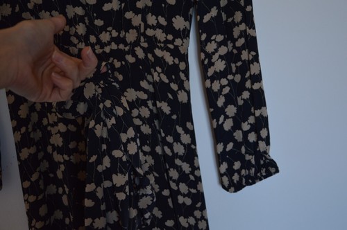 Vestido midi con estampado floral Massimo Dutti arco ASO QUEEN LETIZIA 6605/813 EU36 - Imagen 15 de 20