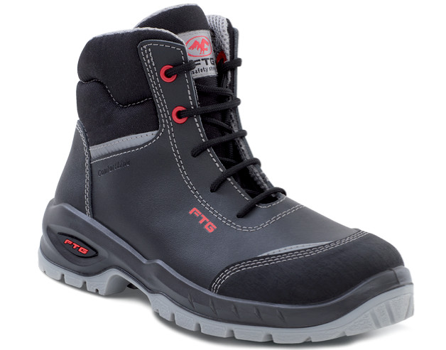 Chaussures de sécurité Legend S3 Noir FTG montantes en taille 38