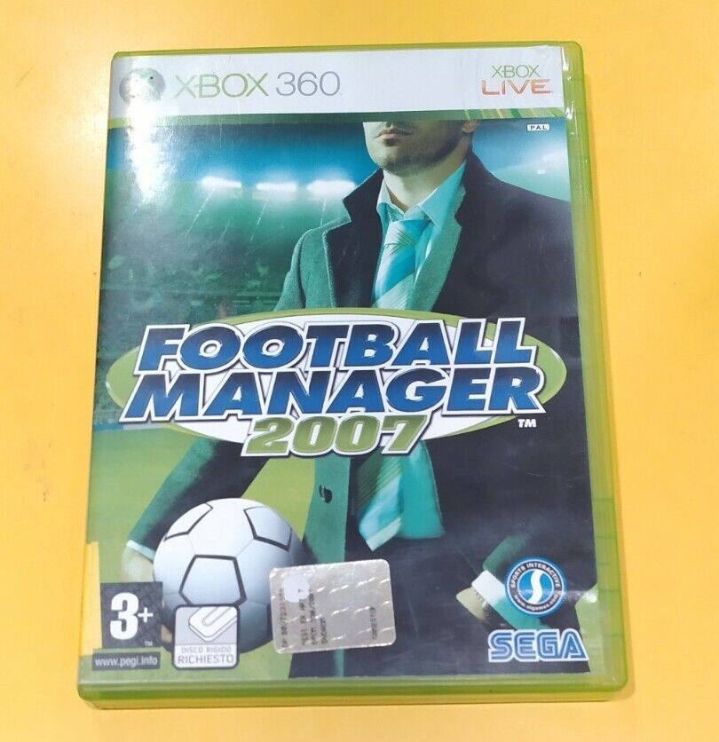 Football Manager 2007 GIOCO XBOX 360 VERSIONE ITALIANA