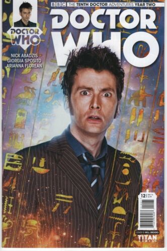 Doctor Who The Tenth 10th Doctor Adventures Year Two #12 comic book TV show - Afbeelding 1 van 1
