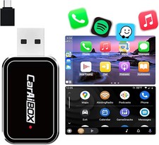 Magic Link CarPlay, 2 in 1 Wireless CarPlay Adapter Android Auto Wireless A...