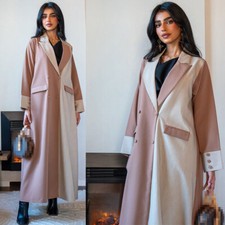 Abaya Dubai Women Open Long Dress Modest Coat Muslim Kimono Robe Islamic Gown