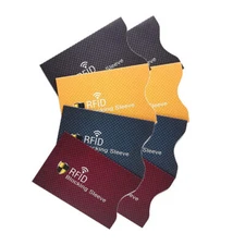 RFID Blocking Sleeve Protector Holder for ID Credit Card Anti Theft Scan 8 pcs