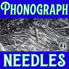300 SOFT-TONE Record NEEDLES for Victor Victrola Columbia Zonophone Silvertone