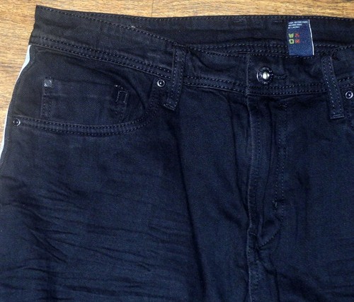 NEW Buffalo MAX-X Super Skinny Leg Men's Black Stretch Jeans Sz. 34x32 36x32 - Picture 17 of 23