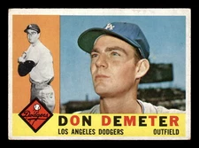 Don Demeter 1960 Topps #234 Los Angeles Dodgers GD-VG
